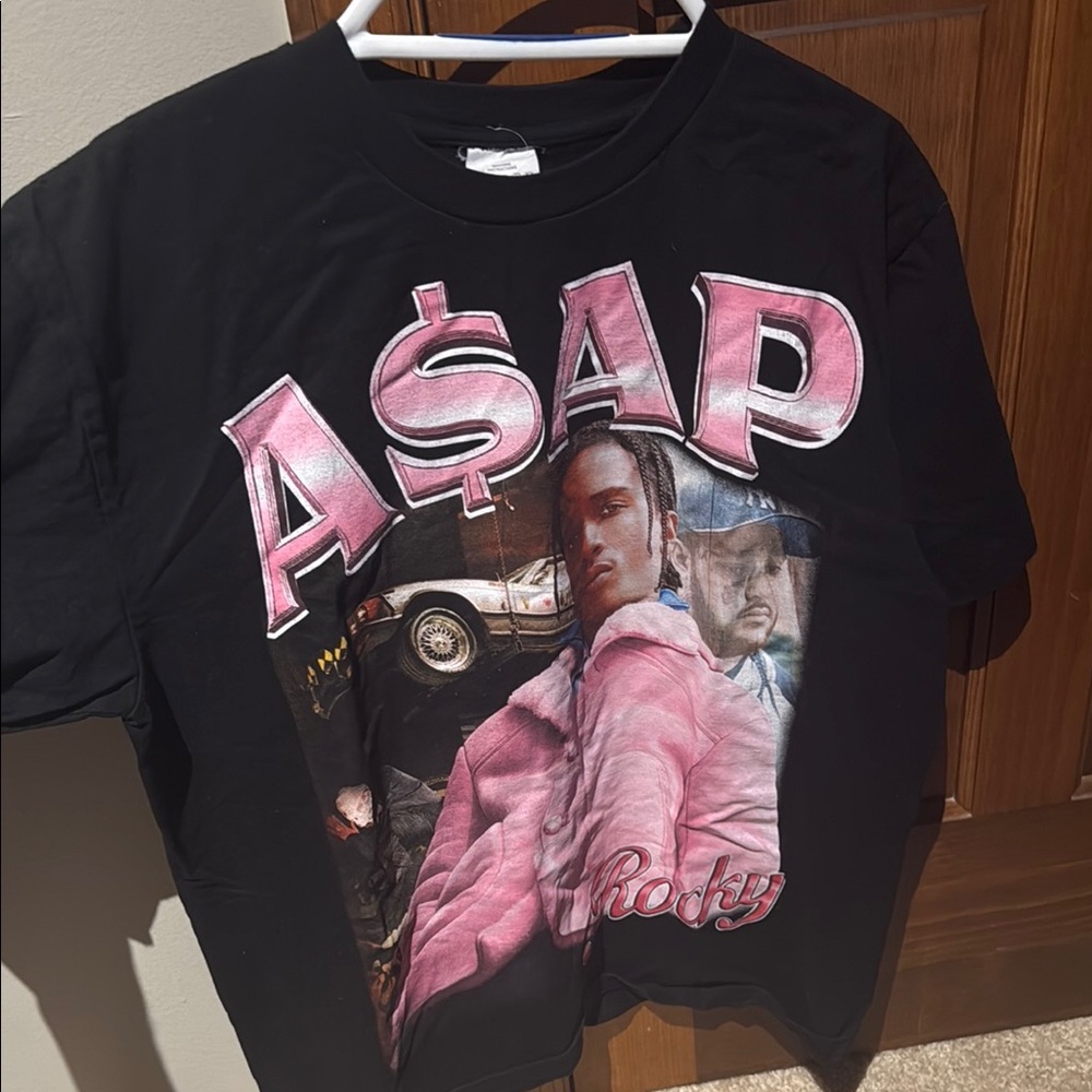 ASAP Rocky Black Graphic T-Shirt